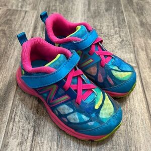 Adorable New Balance Toddler Girl Tennis